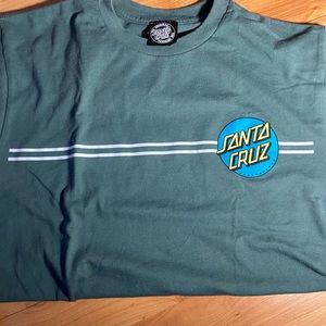 green santa cruz t shirt